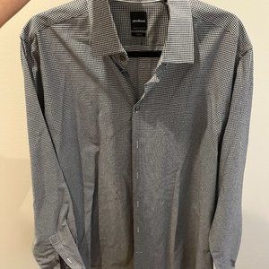 Mens Strellson Slim Fit 43/17 Dress Shirt